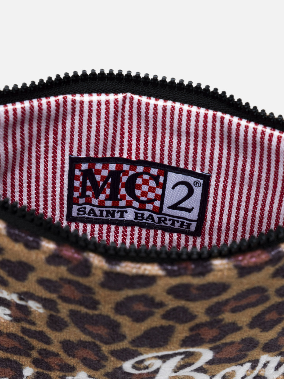 Animalier terry Parisienne Sponge pouch bag