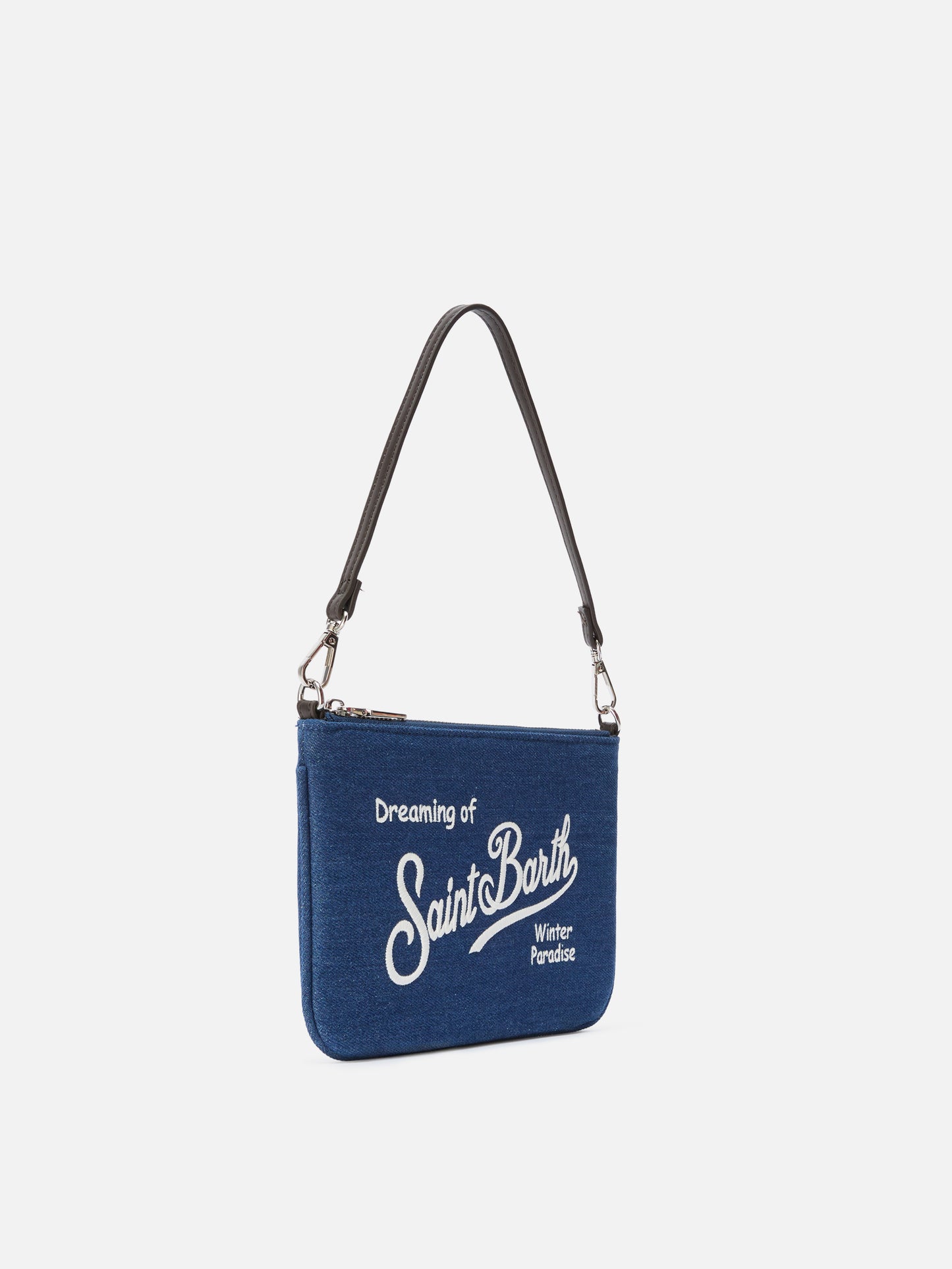 Parisienne Mini Shoulder Bag in denim