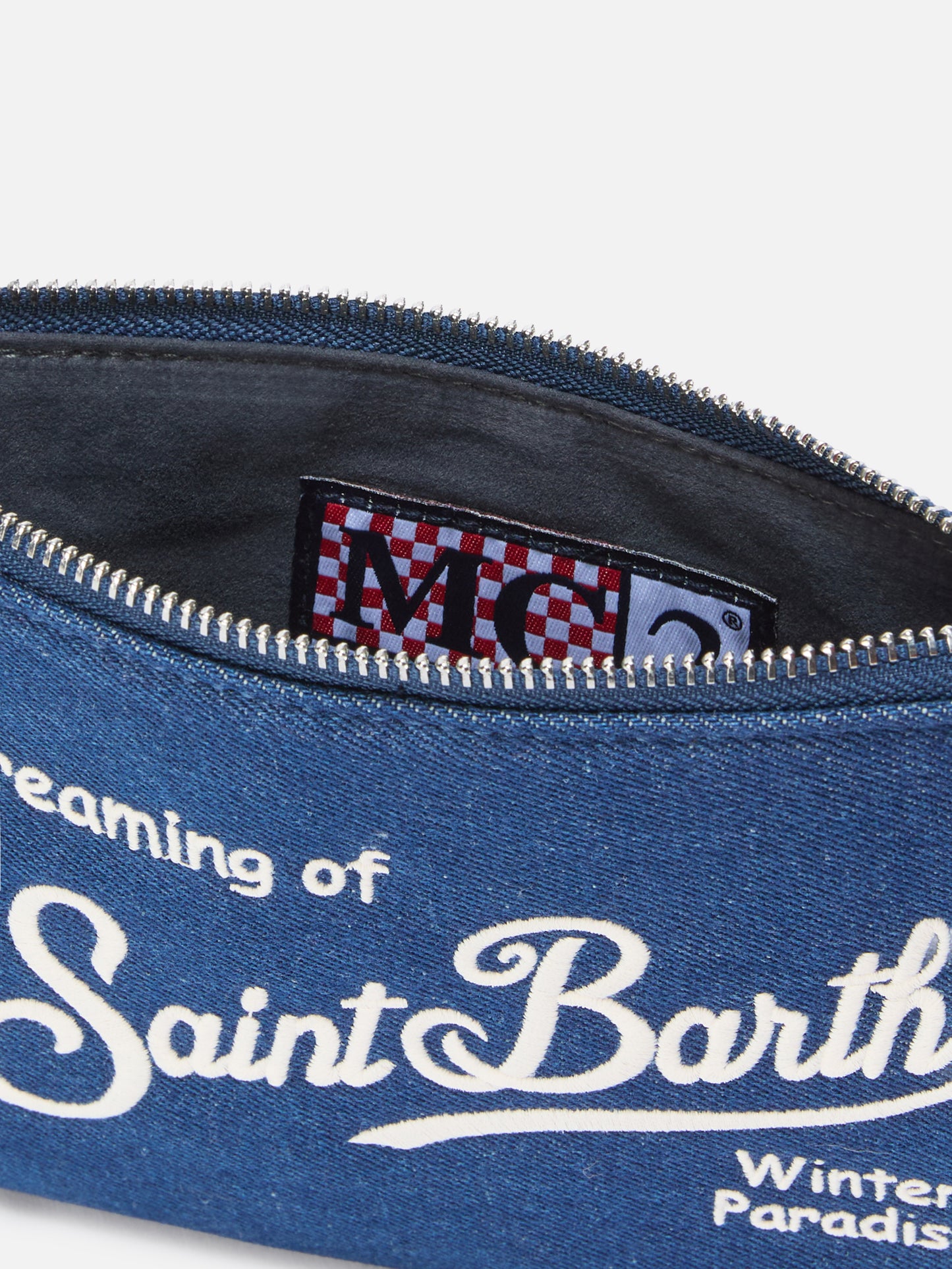 Parisienne Mini Shoulder Bag in denim