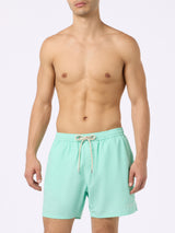 Man sage green mid-length swim shorts Patmos