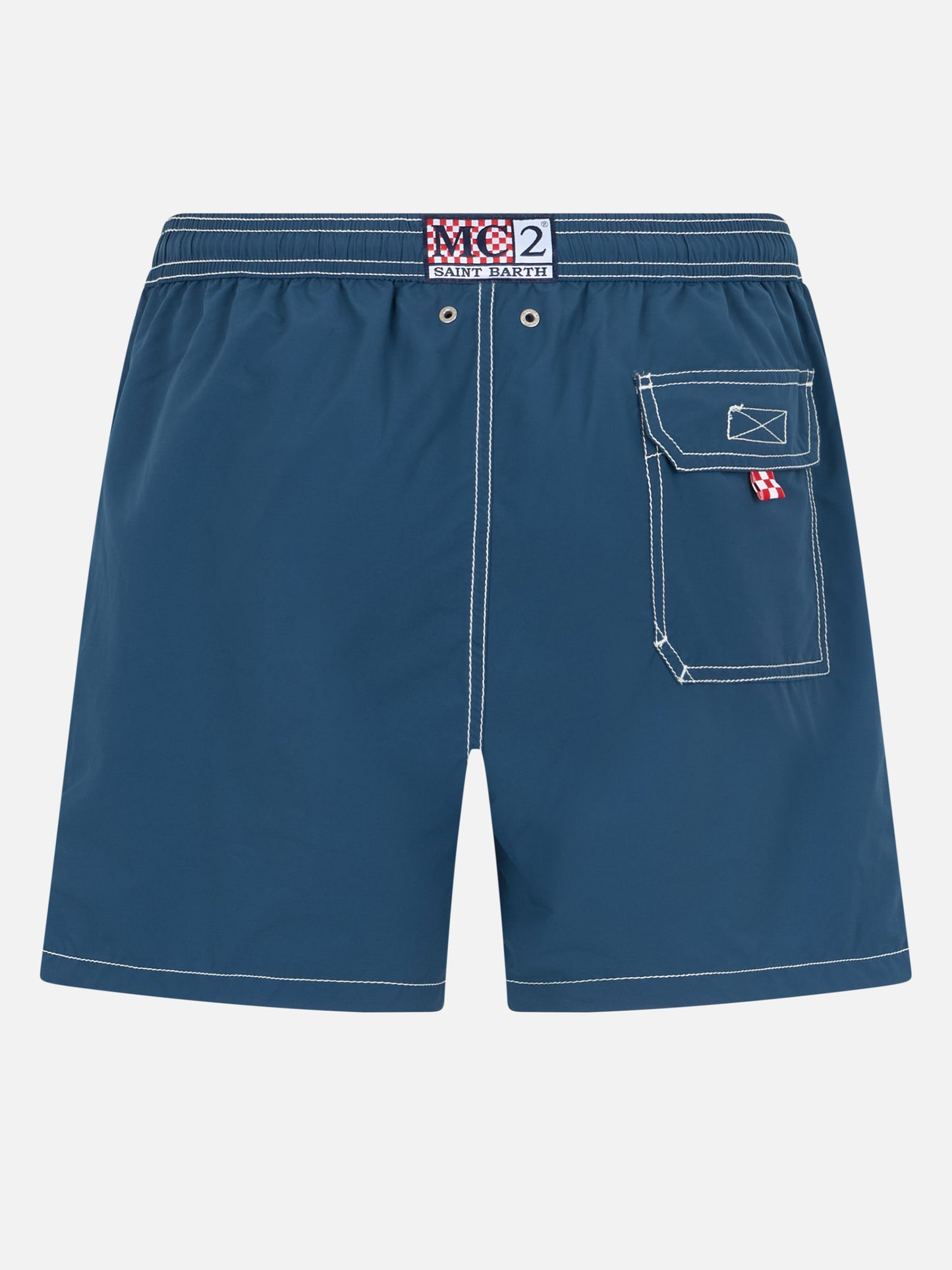 Navy blue classic light swim shorts Patmos