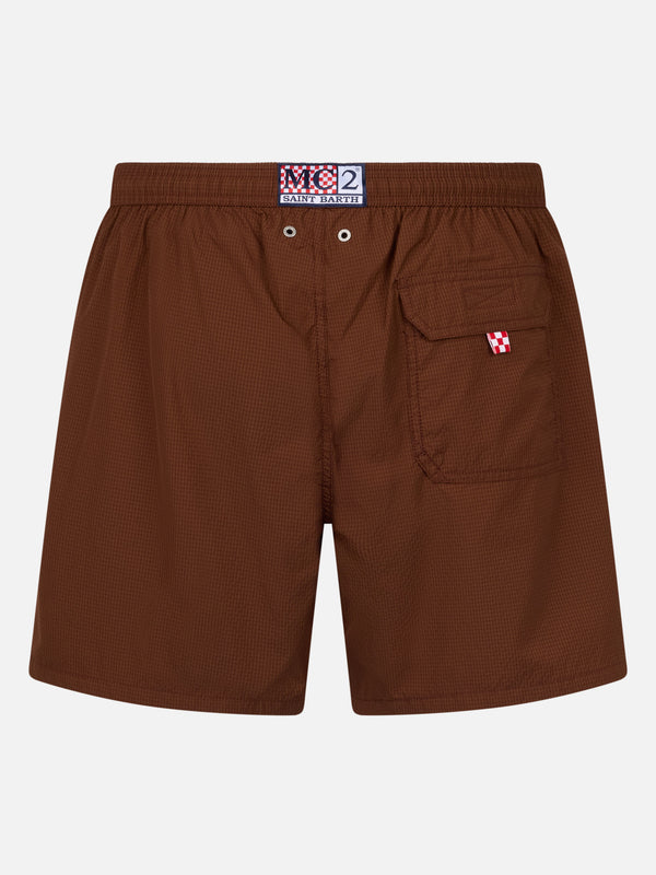 Man seersucker swim shorts Patmos