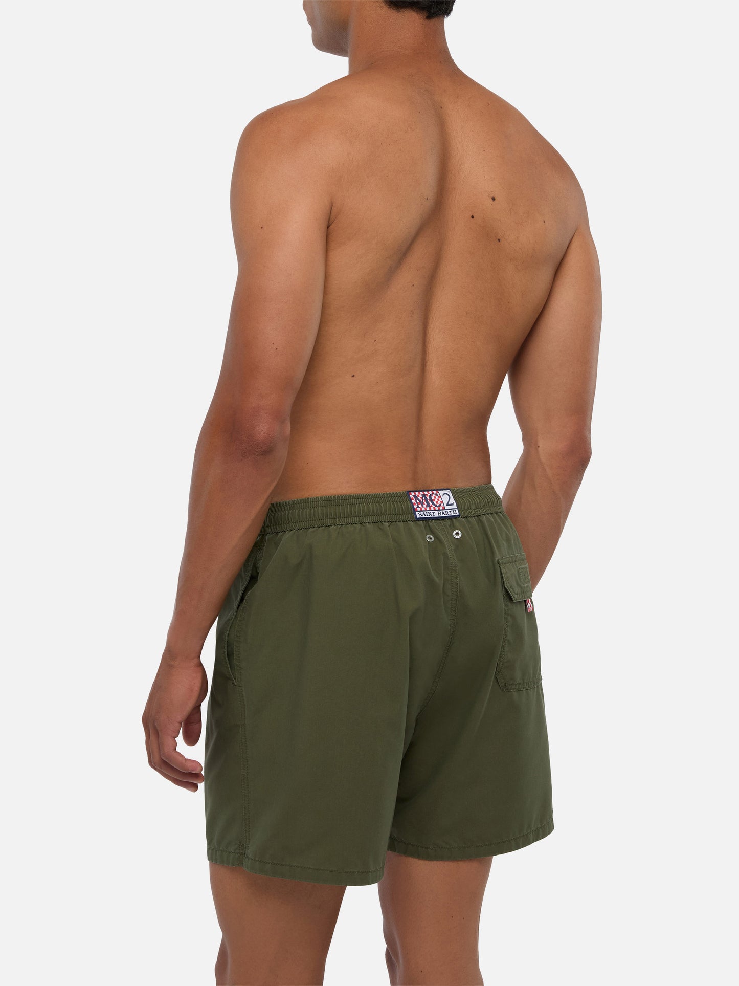 Costume mare Patmos Used verde militare vintage