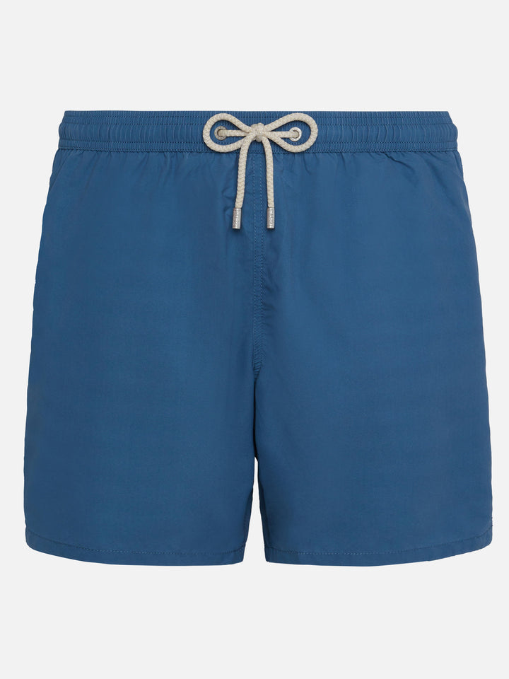 Costume mare Patmos Used blu polvere vintage