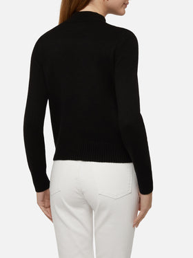 Maglione girocollo New Queen con jacquard cartolina Zermatt