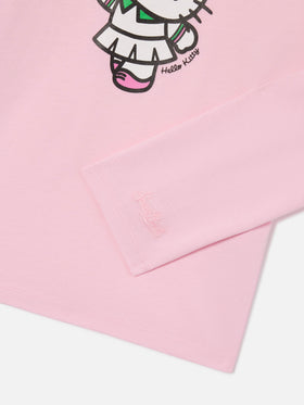 T-shirt Penny rose avec imprimé Hello Kitty Tennis Team 