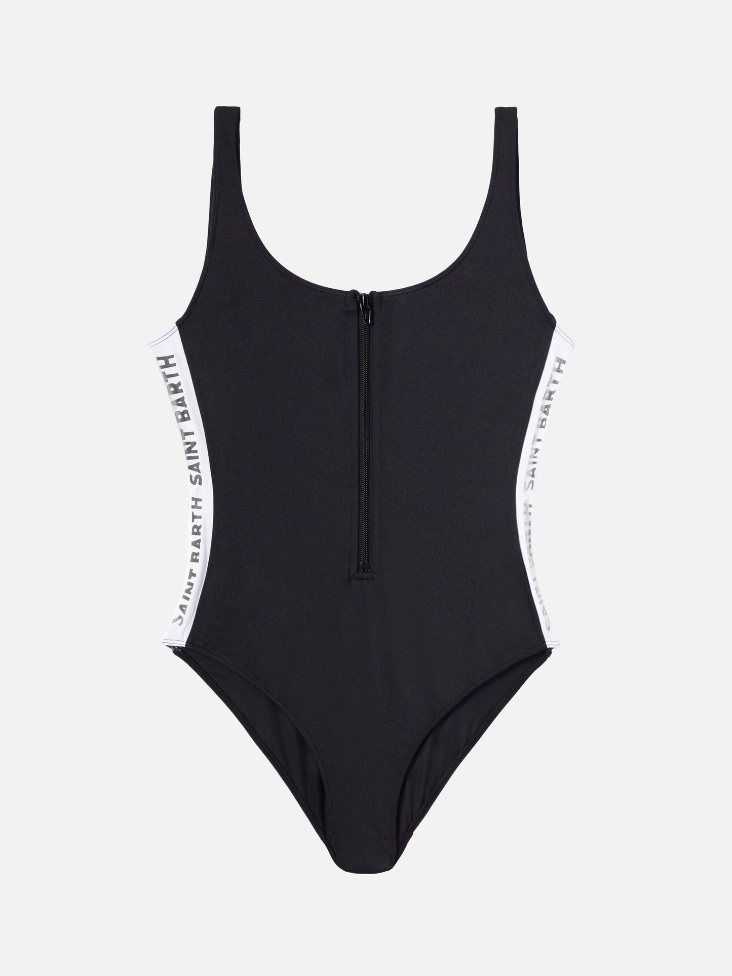 Costume intero Perry con scollatura posteriore e inserto laterale