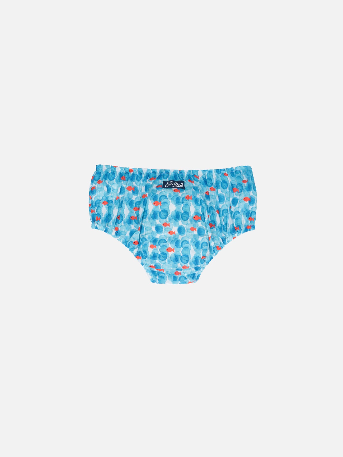 Baby Pumphose Pimmy mit Blasen- und Fisch-Print