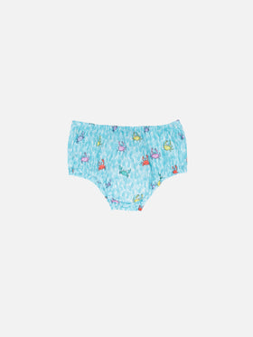 Baby Pumphose Pimmy mit Krabbenprint