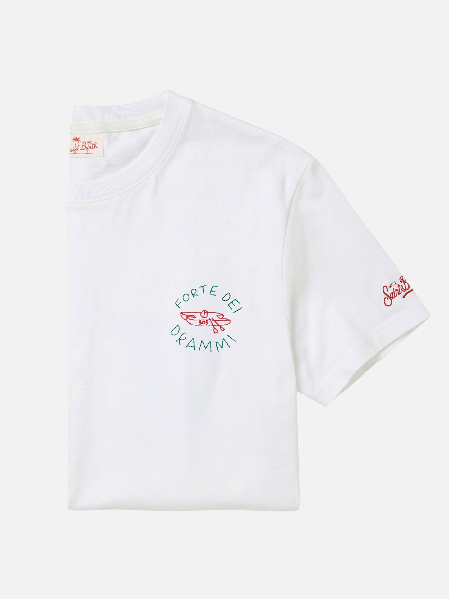 Portofino t-shirt with Forte dei Drammi embroidery | Special Edition