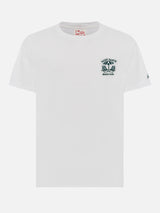 T-shirt Man Portofino in jersey di cotone classic fit con ricamo Saint Barth Beach Club