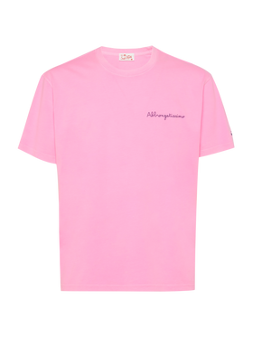 T-shirt Portofino in jersey di cotone classic fit con ricamo Abbronzatissimo | SAPORE DI MARE SPECIAL EDITION