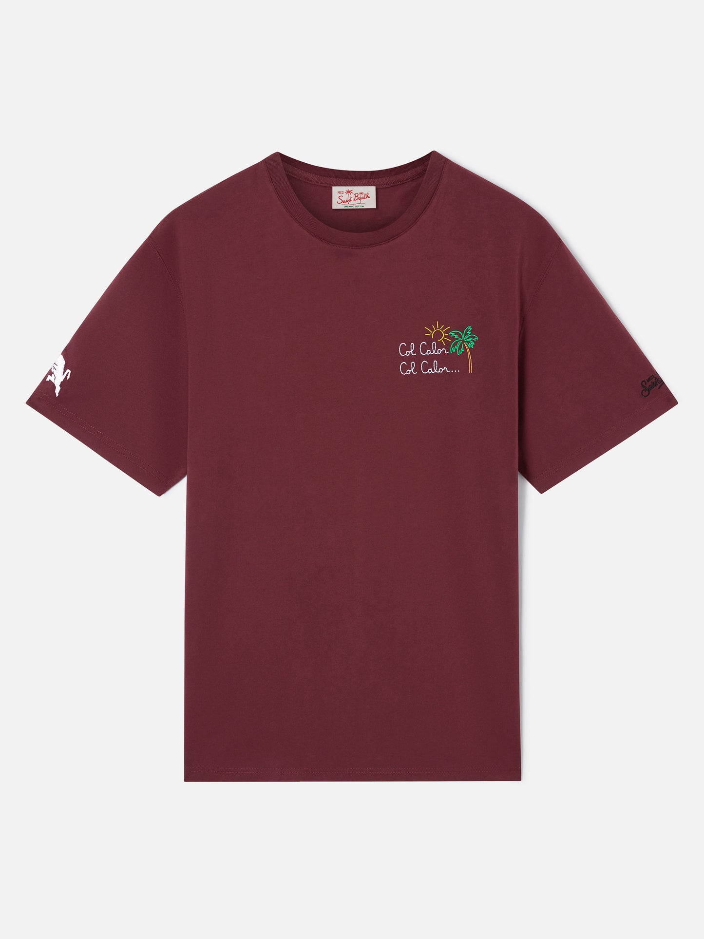 T-shirt Portofino bordeaux avec broderie Torino FC Col Calor Col Calor... | TORINO FC SPECIAL EDITION 