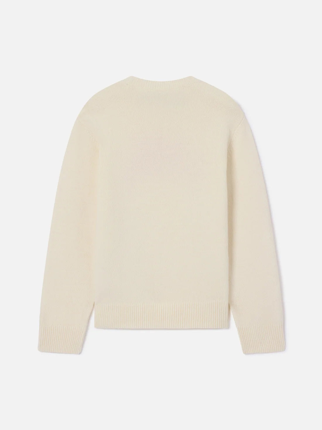 Off white Princess sweater with Viziata rhinestone lettering