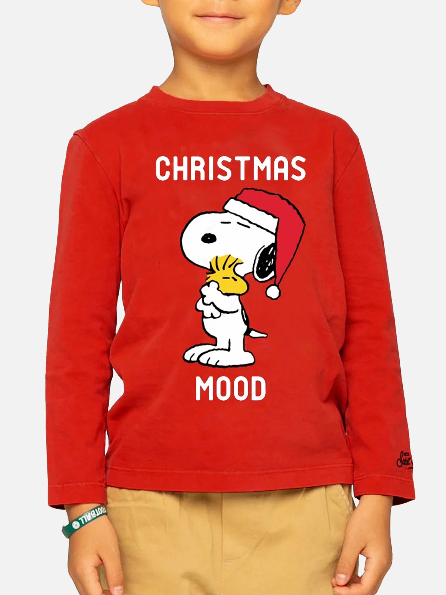 T-shirt boy christmas Snoopy version print | Peanuts™ Special Edition