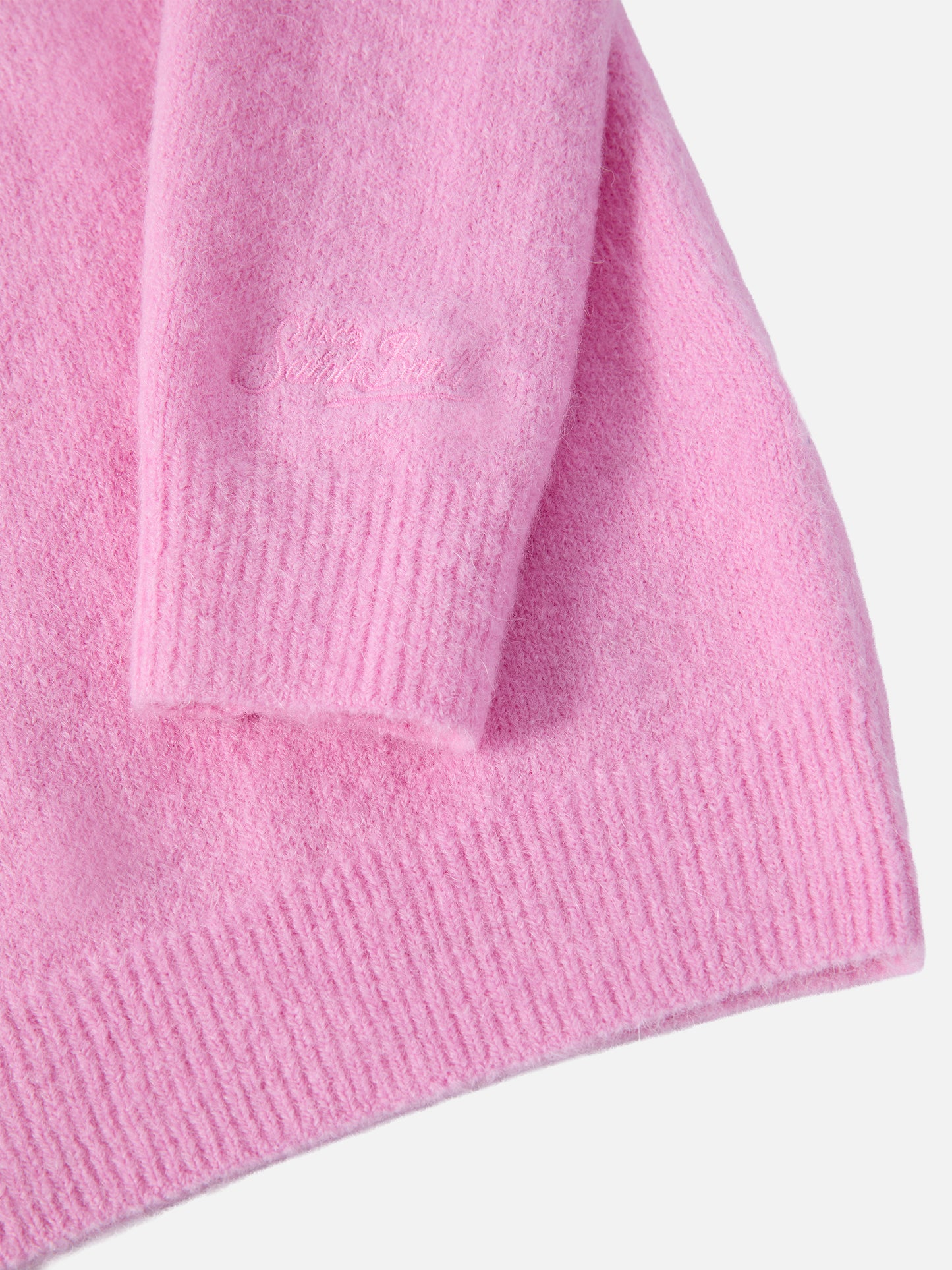 Princess stretch alpaca-blend sweater with Vado dai nonni jacquard