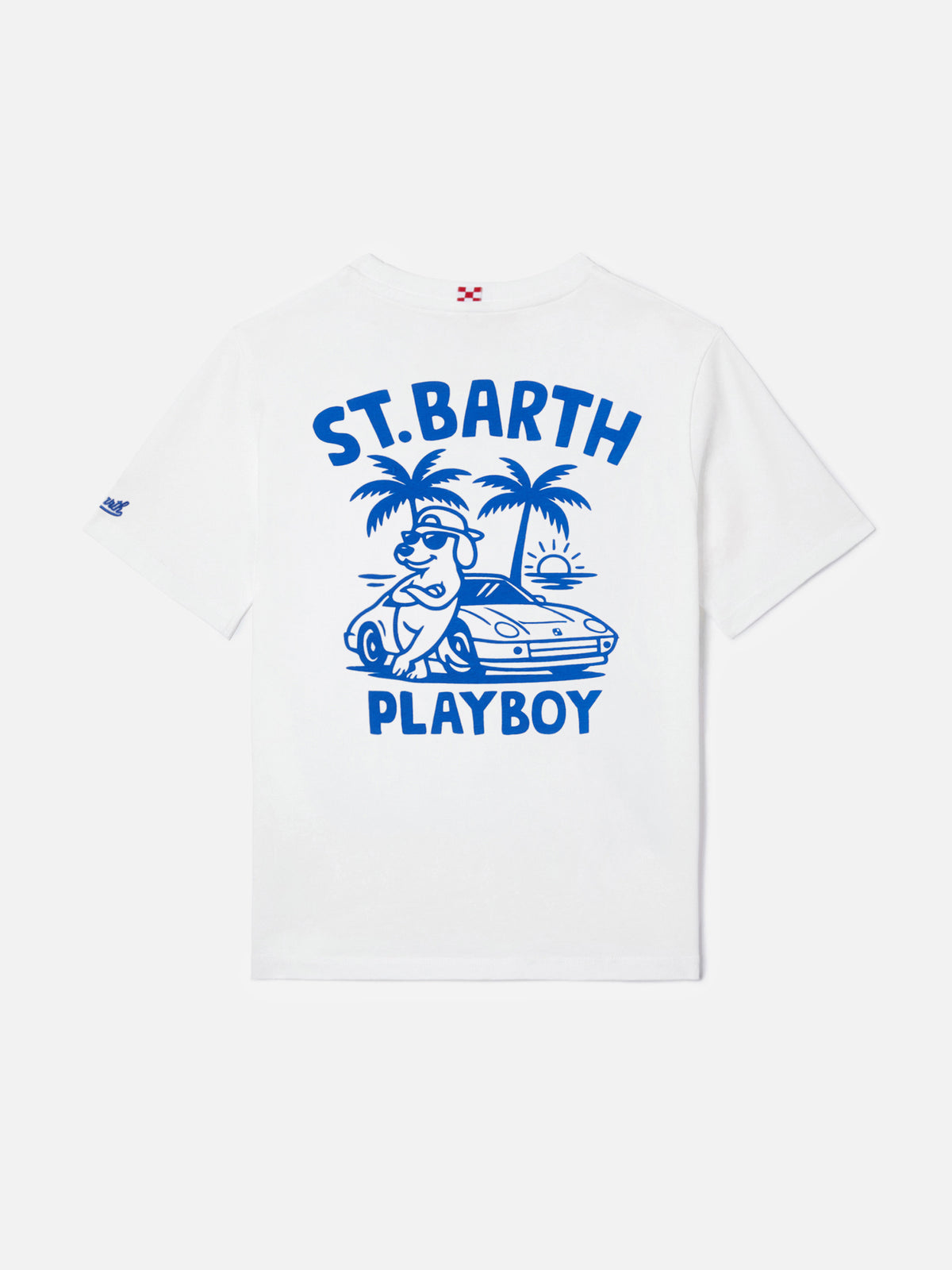 Portland Jr t-shirt with Playboy maxi print on the back