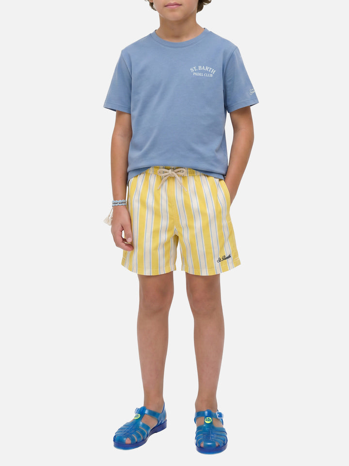 Portland Jr t-shirt with Padel Club maxi print on the back