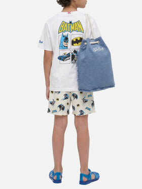 T-shirt Portland Jr bianca  stampa Batman | Special Edition