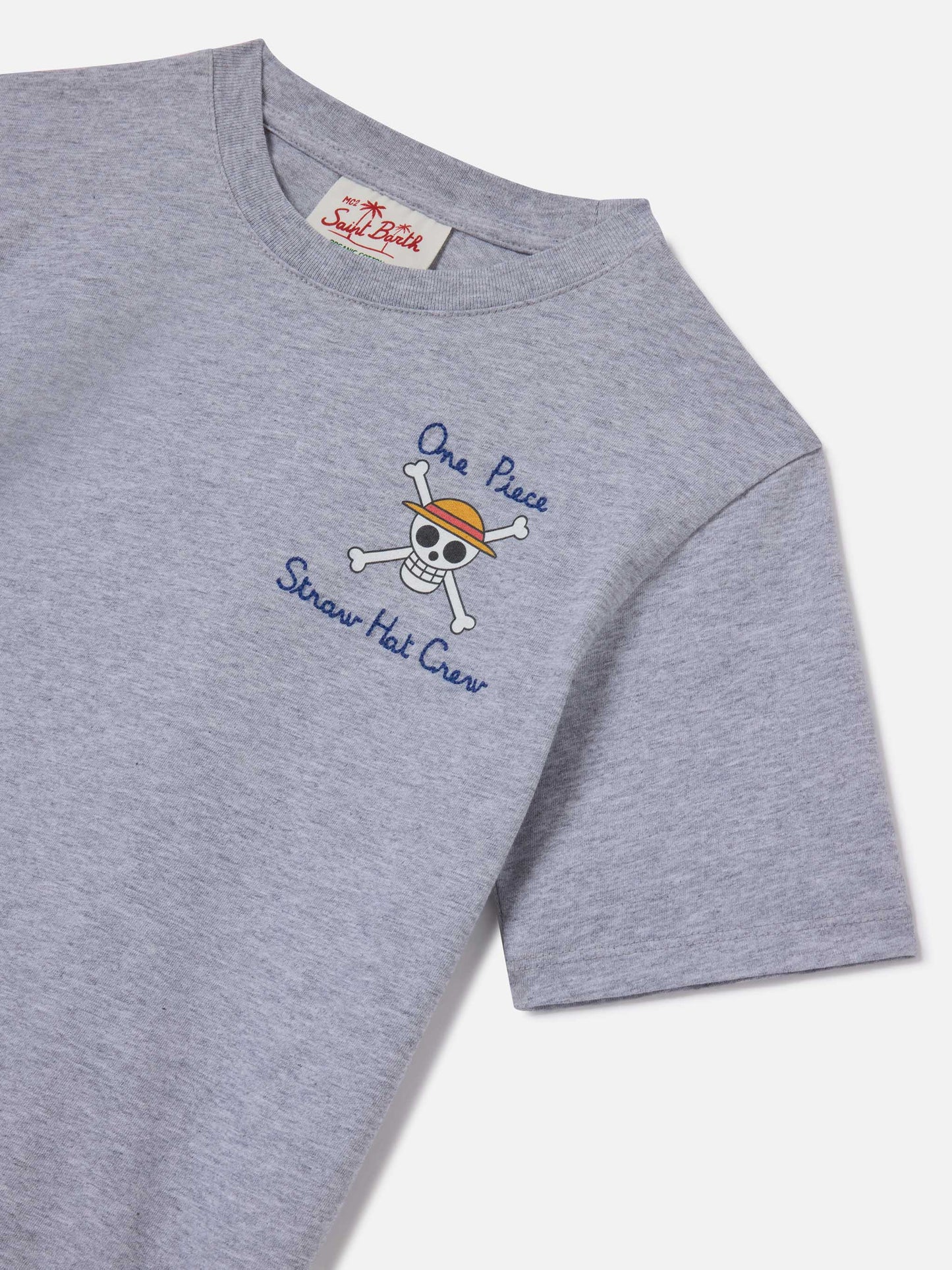 Grey Portland Jr t-shirt with Monkey D. Luffy print | ONE PIECE SPECIAL EDITION