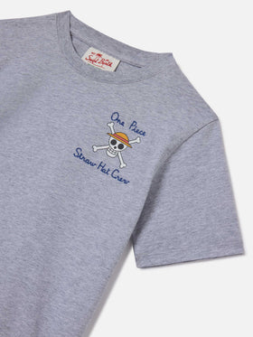 Grey Portland Jr t-shirt with Monkey D. Luffy print | ONE PIECE SPECIAL EDITION
