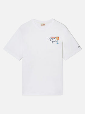 White Portland t-shirt with Aperol Spritz print | Special Edition