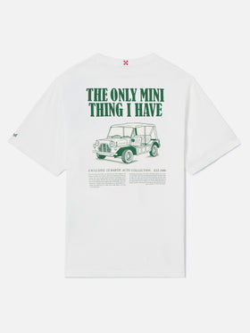 T-shirt Portland bianca con stampa The Only Mini Thing I Have