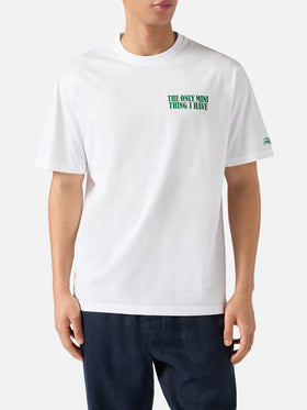T-shirt Portland bianca con stampa The Only Mini Thing I Have