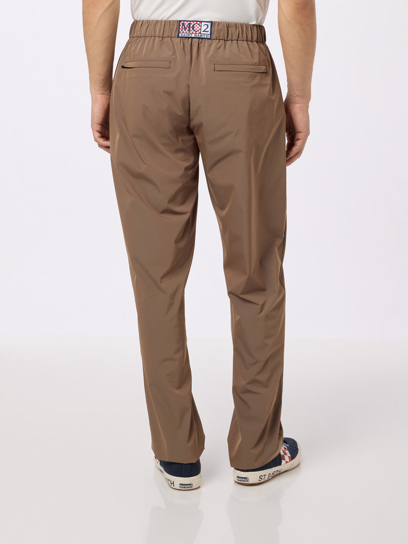 Man khaki casual pants Porter