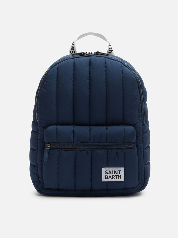 Zaino imbottito blu navy