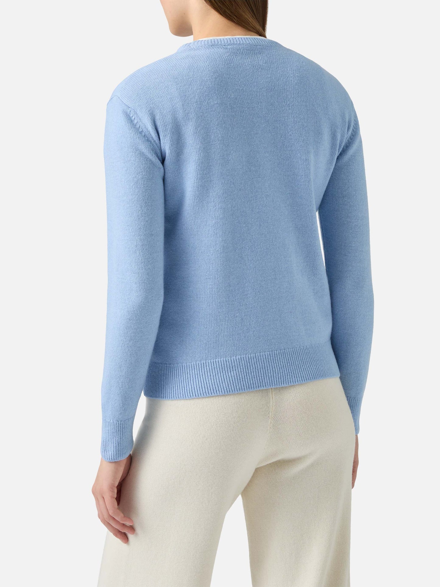 Girocollo New Queen con ricamo Io che amo solo te(quila)