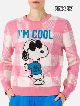 Woman sweater with Snoopy I'm Cool print  | SNOOPY - PEANUTS™ SPECIAL EDITION