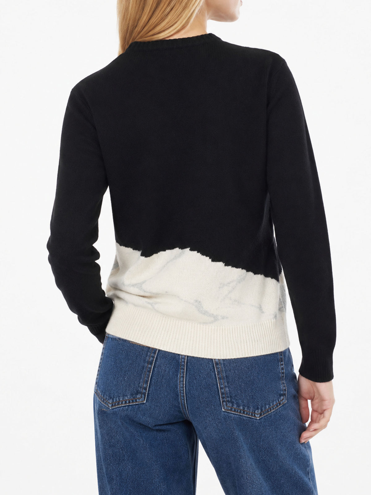 Black New Queen sweater with Lovovia embroidery
