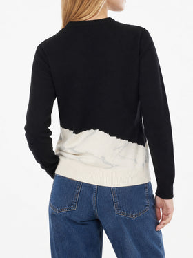 Black New Queen sweater with Lovovia embroidery