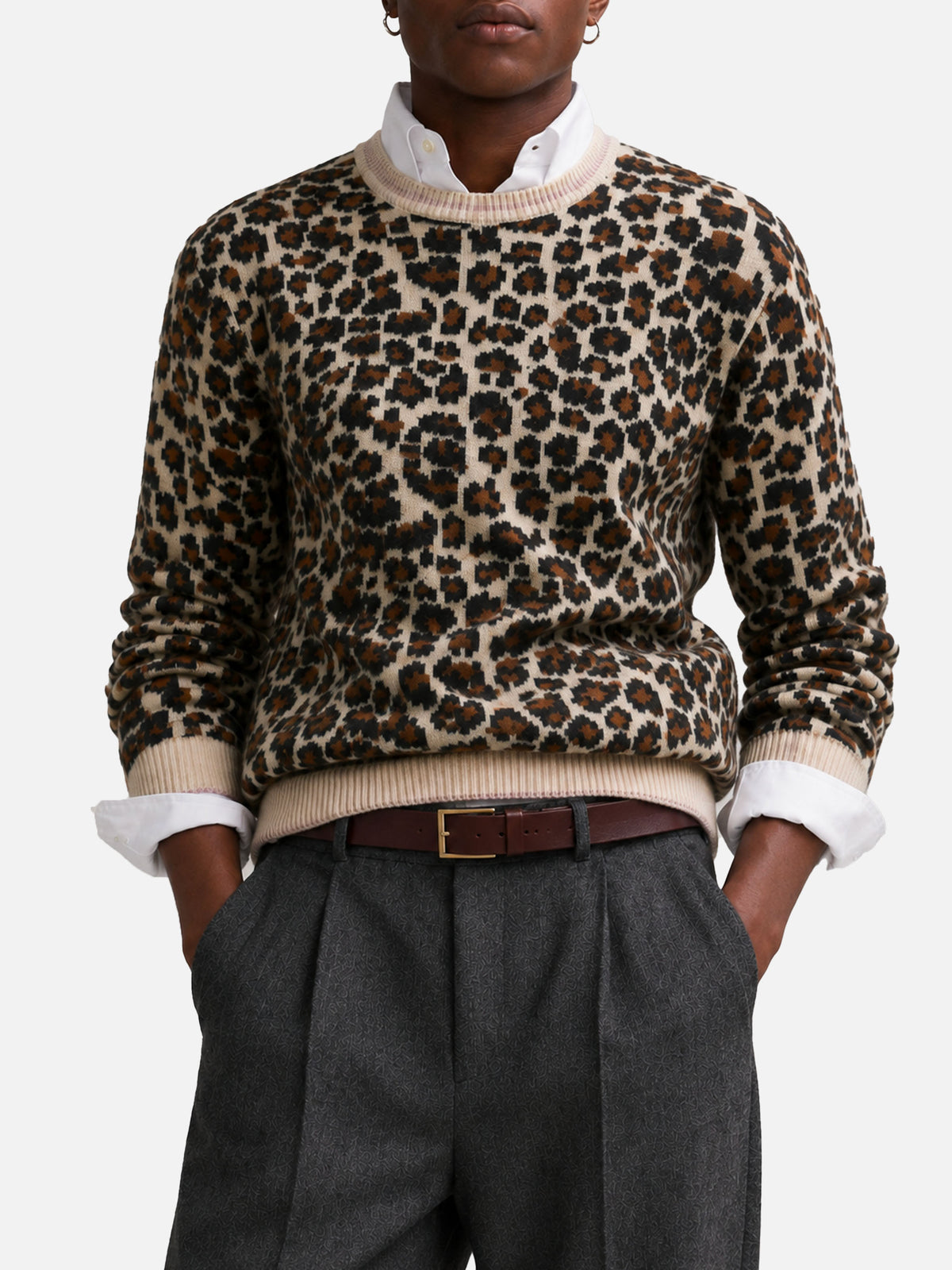 New Queen Soft animalier sweater