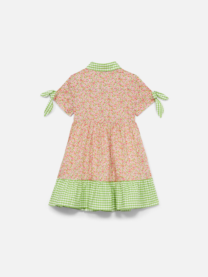 Liberty print girl dress | Made with Liberty fabric - MC2 Saint Barth