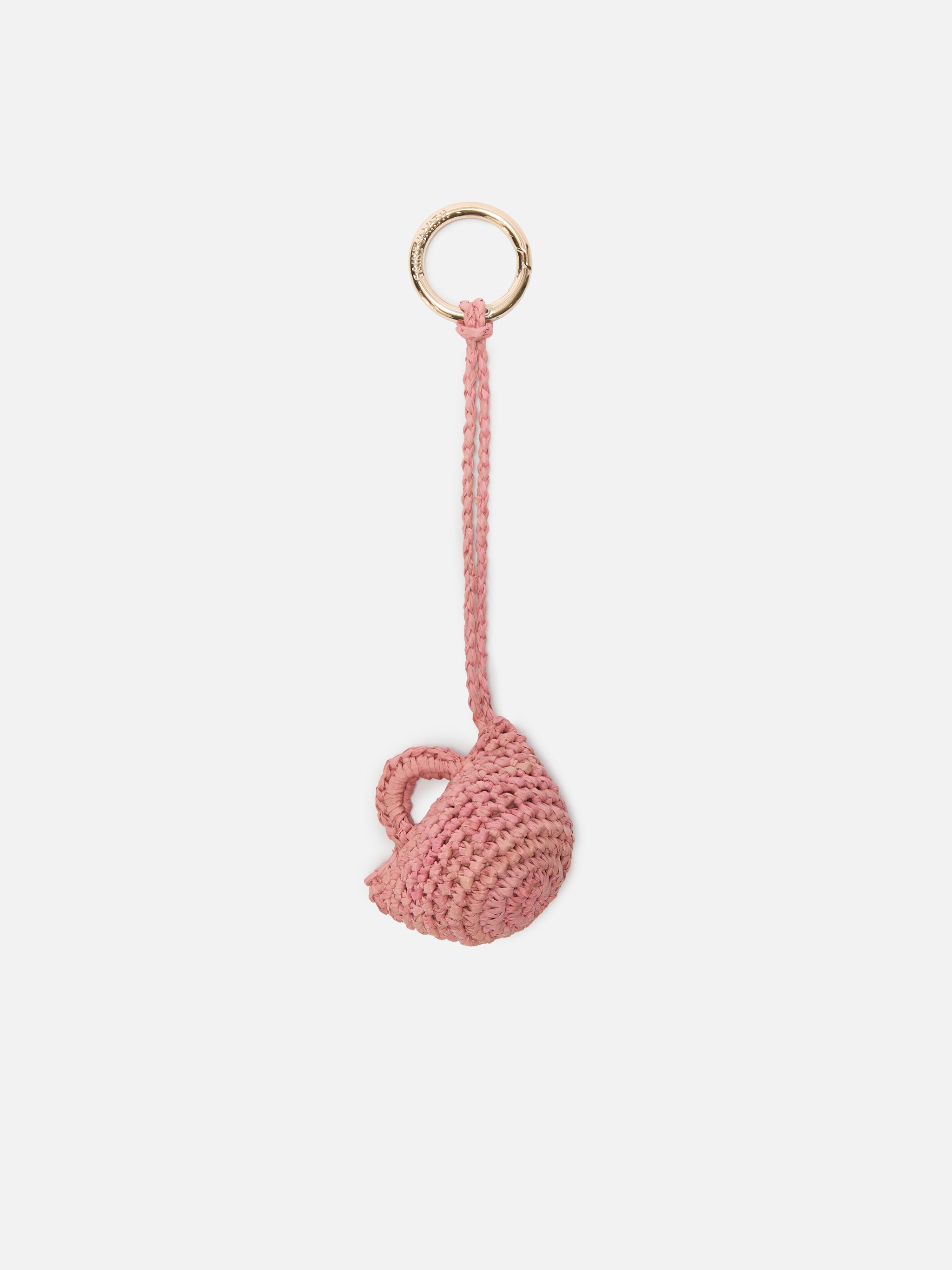 Bag Charm with mini bag in raffia – MC2 Saint Barth