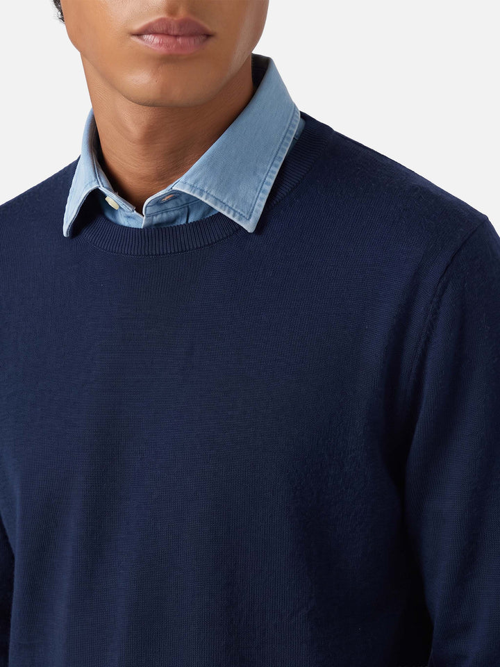 Rundhalspullover Regent aus 100% MERINO WOOL 