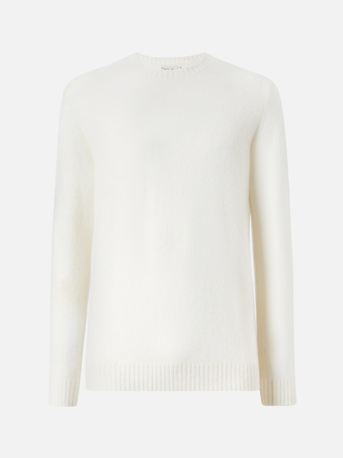 Regent lwhite stretch alpaca sweater
