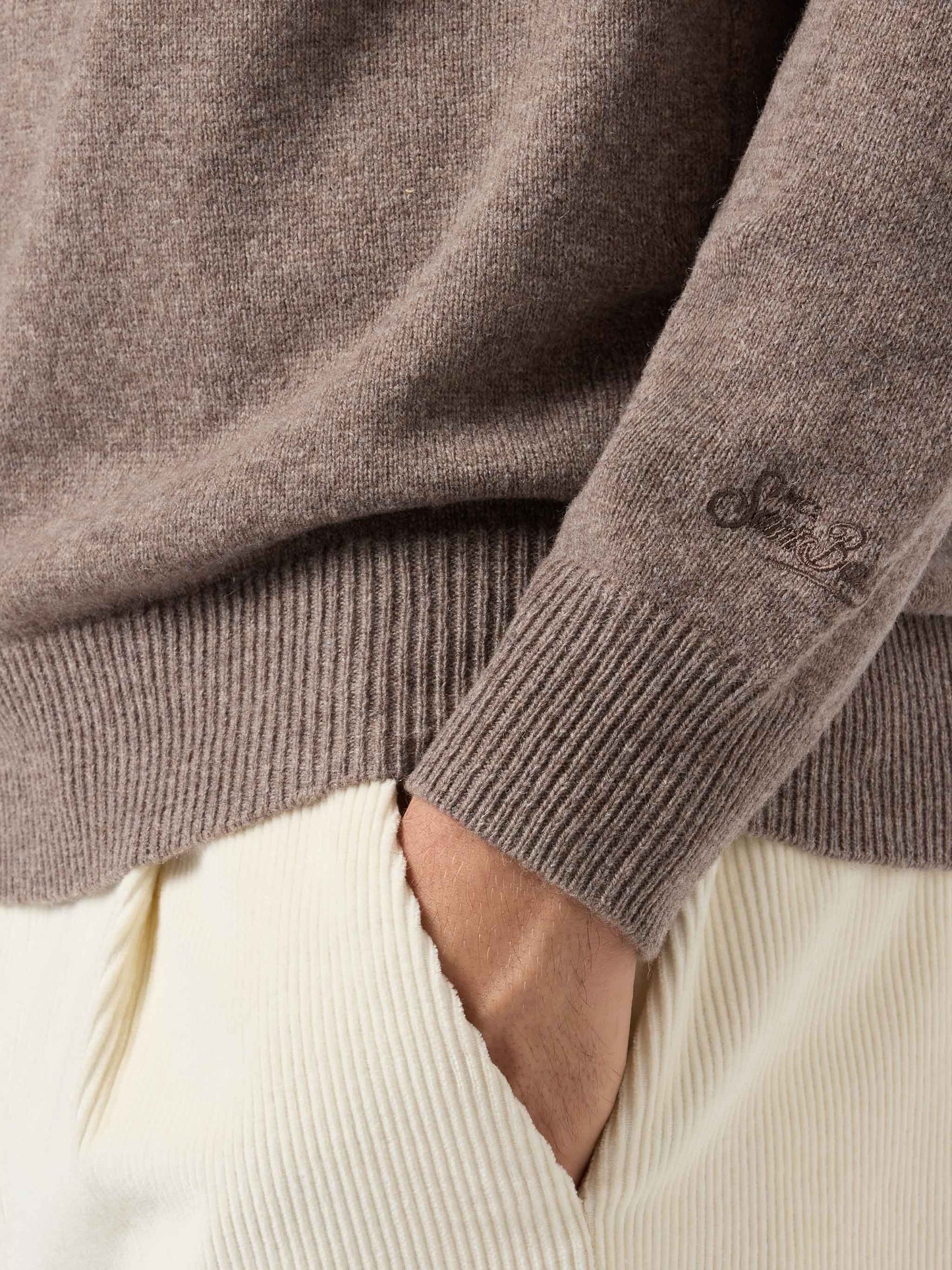Regent nut lambswool sweater