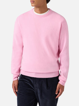 Maglione Regent in lambswool rosa