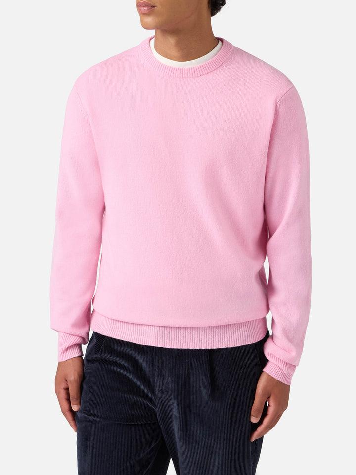 Regent pink lambswool sweater