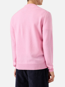 Regent pink lambswool sweater