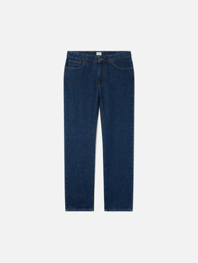 Light blue Riverdale denim jeans with stone wash finish