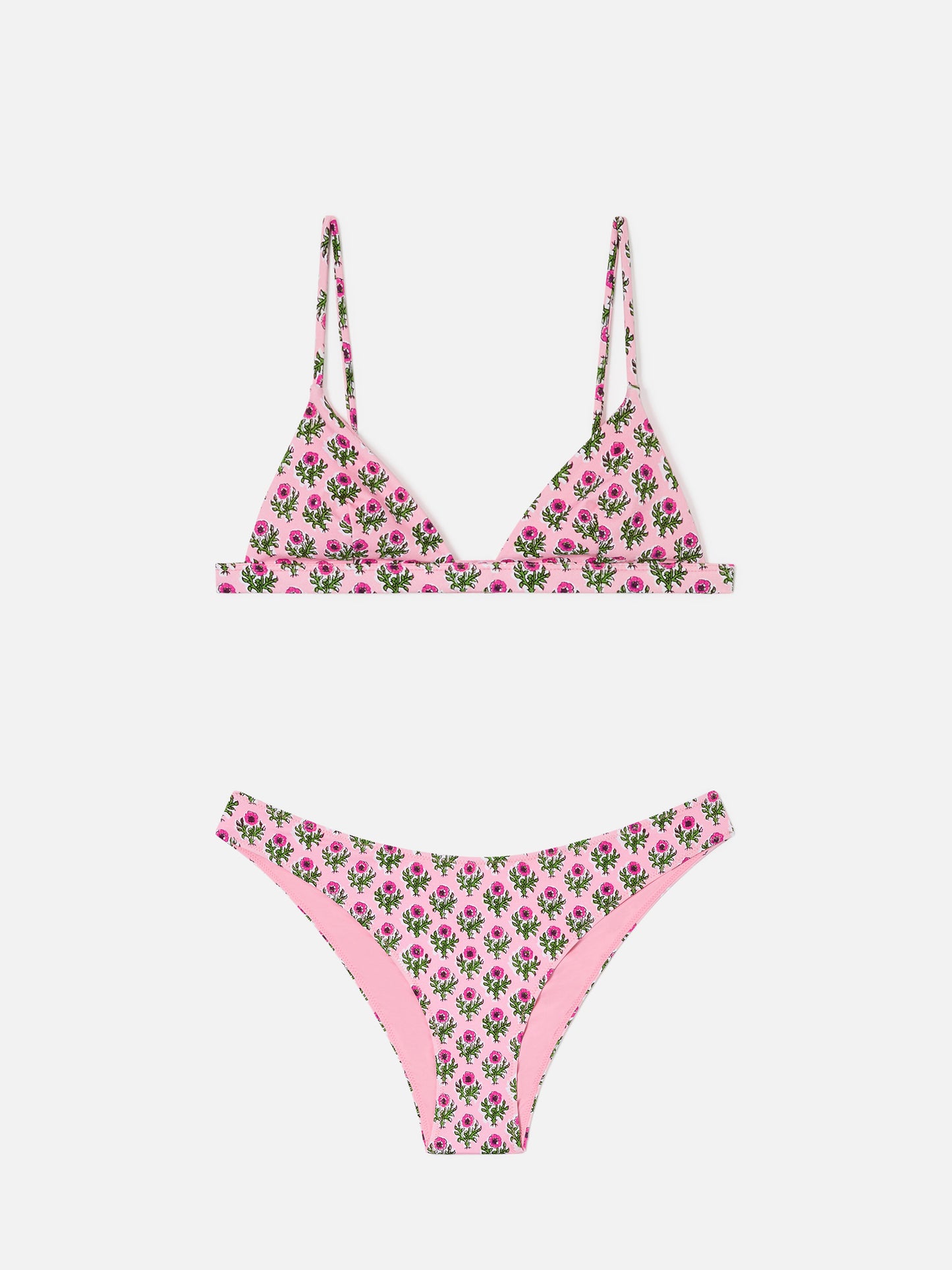 Bikini triangular floral Rylie Lido 