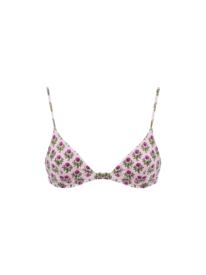 Damen-Badeanzug Rylie mit Blumen-Triangel-Oberteil