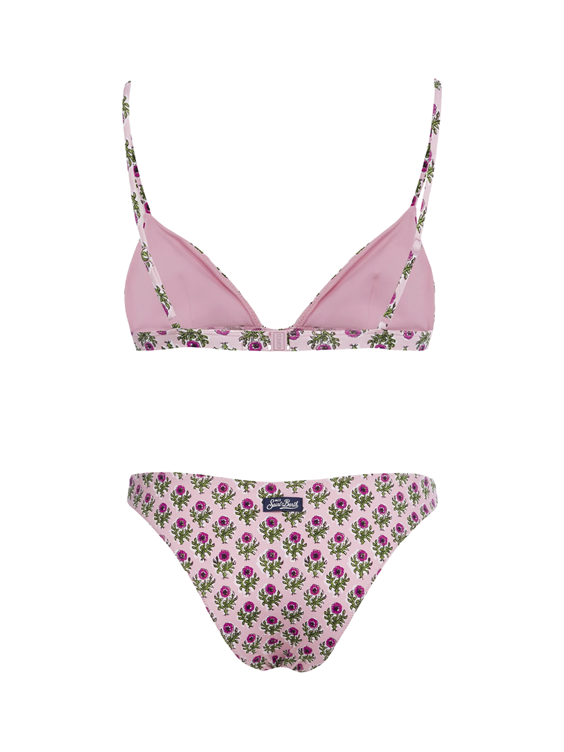 Woman flower triangle bikini Rylie Lido – MC2 Saint Barth