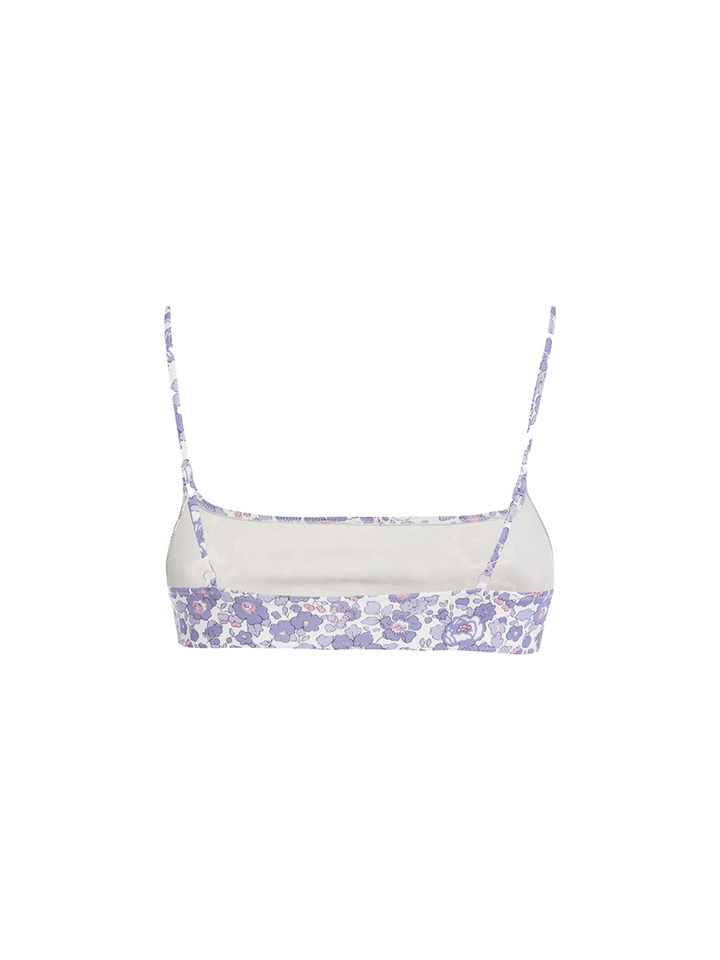 Woman Betsy bralette beach top Sadie| MADE WITH LIBERTY FABRIC