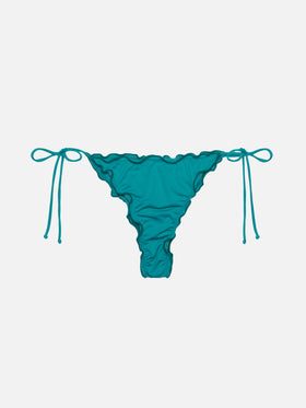 Miami cheeky teal swim briefs