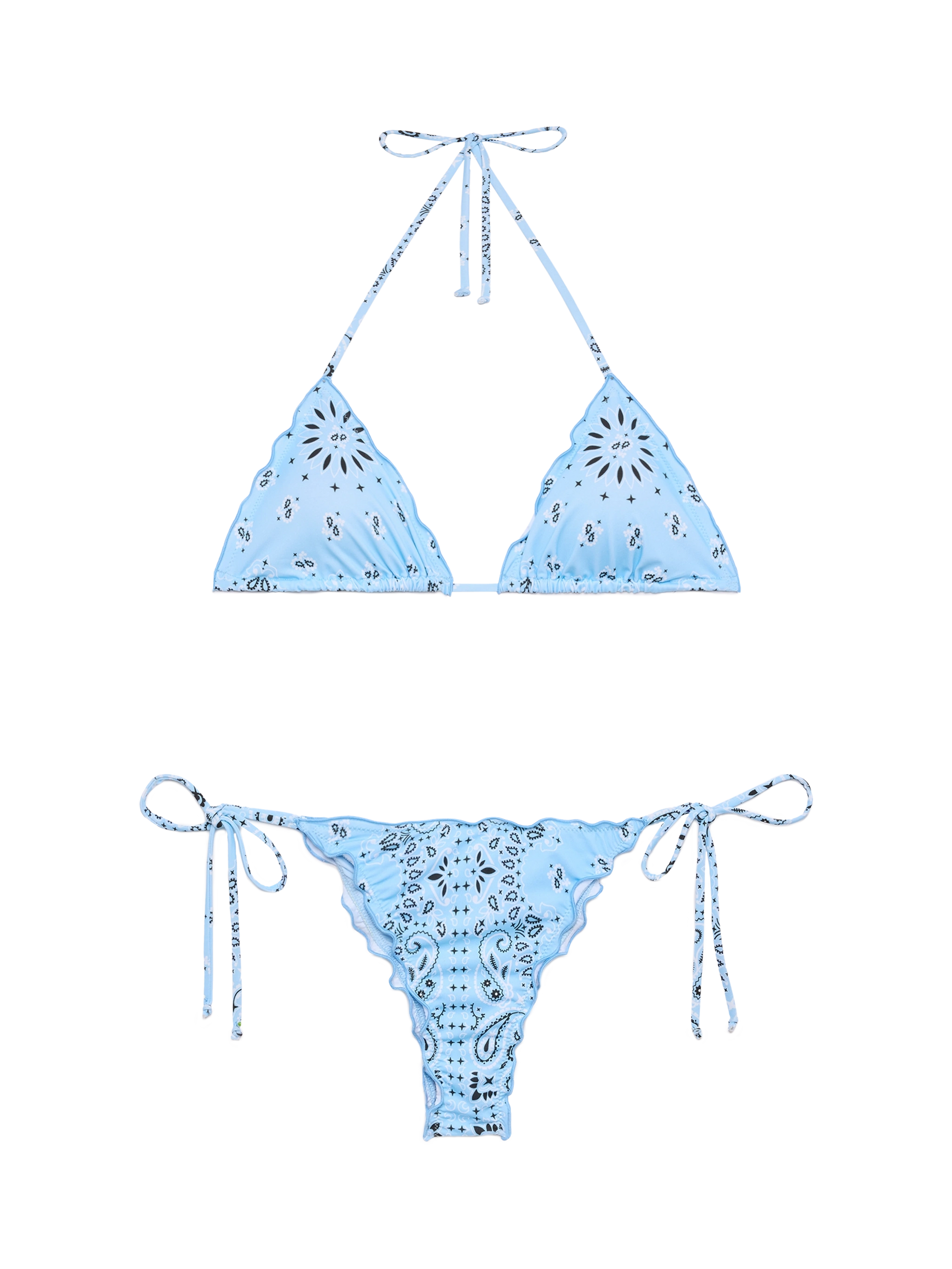 ワンピース水着 MC2 SAINT BARTH Sagittarius nylon bikini top Bianco Sagittarius nylon bikini top MC2 SAINT BARTH - Nugnes1920